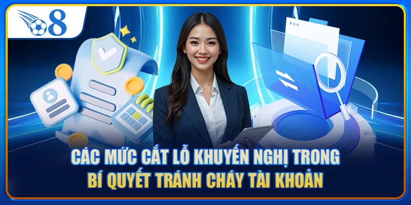 Các mức cắt lỗ khuyến nghị trong bí quyết tránh cháy tài khoản