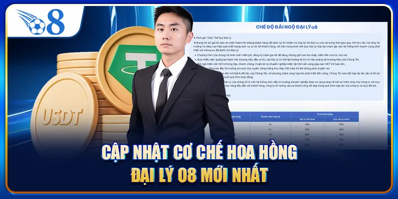 Cập nhật cơ chế hoa hồng đại lý O8 mới nhất